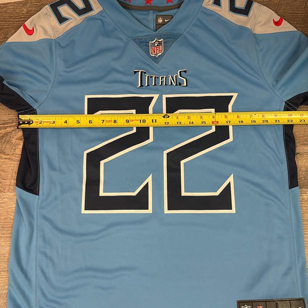 Men’s Nike Tennessee Titans Derrick Henry OnField Dri Fit Jersey Size Large - Picture 10 of 12